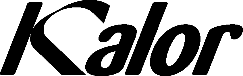Kalor logo nero